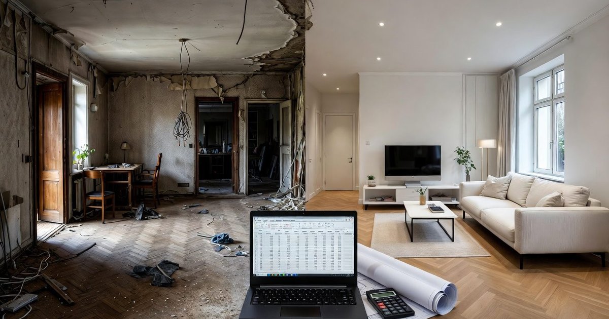 Ghidul Complet pentru Renovarea unui Apartament Vechi: Ordinea Lucrărilor, Costuri Reale și Greșeli Fatale