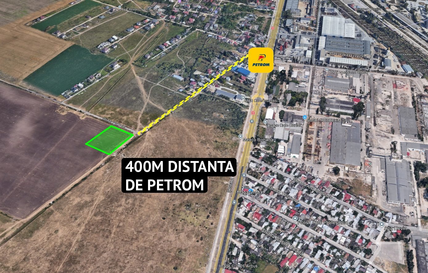 Oportunitate Premium: 5.000mp la Limita cu Sectorul 4 – Jilava | 65EUR/mp