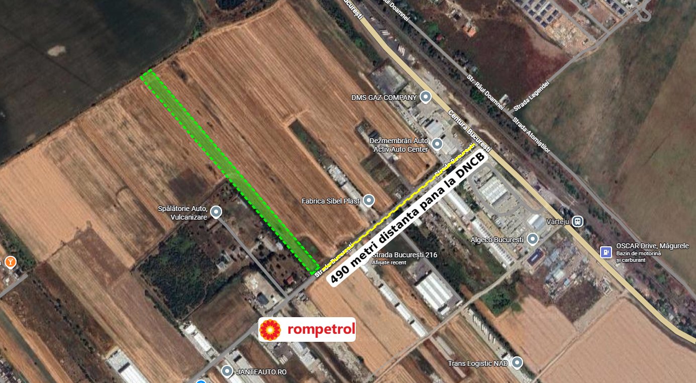 Teren 1.4 HA Bragadiru - Acces DNCB | Ideal Depozitare Open-Air & Parc Auto | Toate Utilitatile