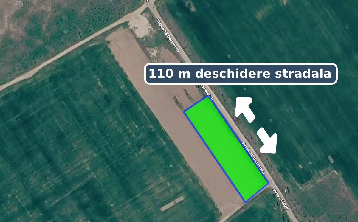 Oportunitate Investiție Bragadiru – Teren Rezidențial 2.500 mp, Deschidere Record 110m – fotografia 3