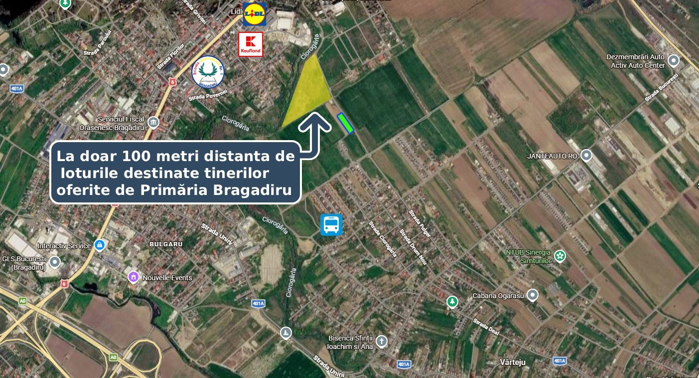 Oportunitate Investiție Bragadiru – Teren Rezidențial 2.500 mp, Deschidere Record 110m – fotografia 2