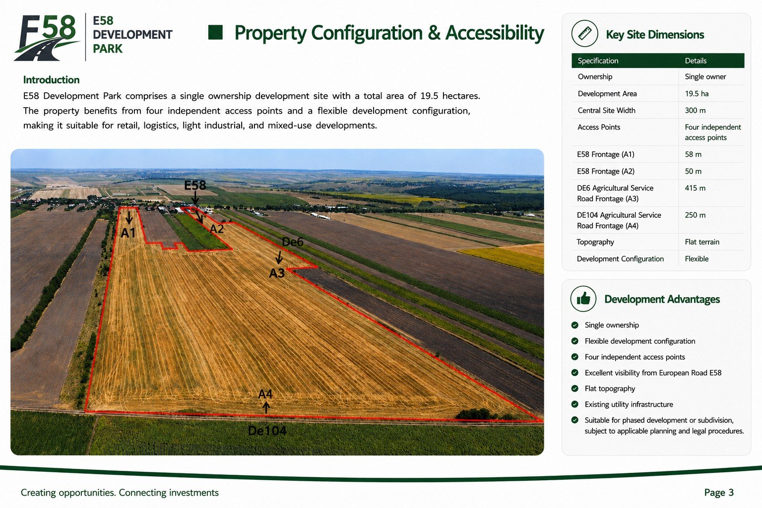 Teren 19,5 ha la E58 – Botoșani, integral sau pe parcele – fotografia 3