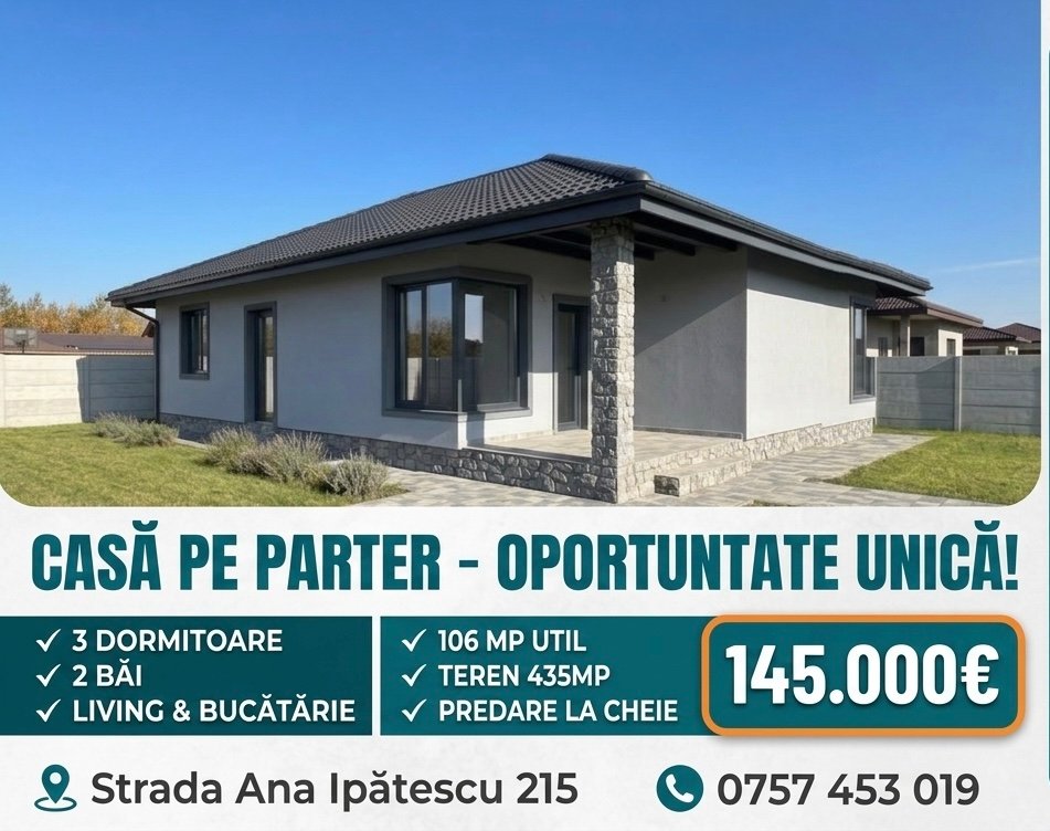 Casa noua la cheie